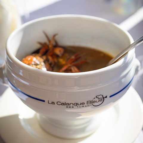 La Calanque Bleue à Sausset-les-Pins, spécialiste de la bouillabaisse